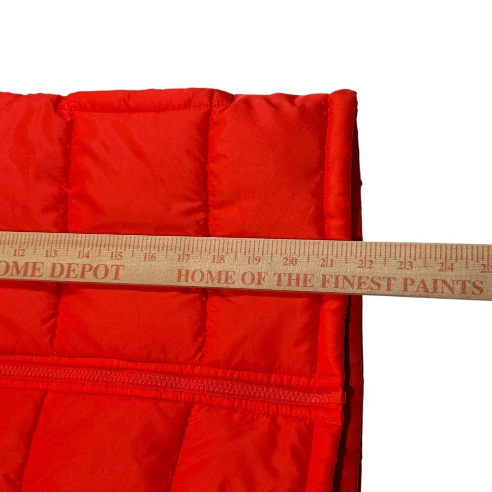 OshKosh Bgosh Kids Puffer Vest Quilted Sleeveless Jacket Size 10 Orange RN15101